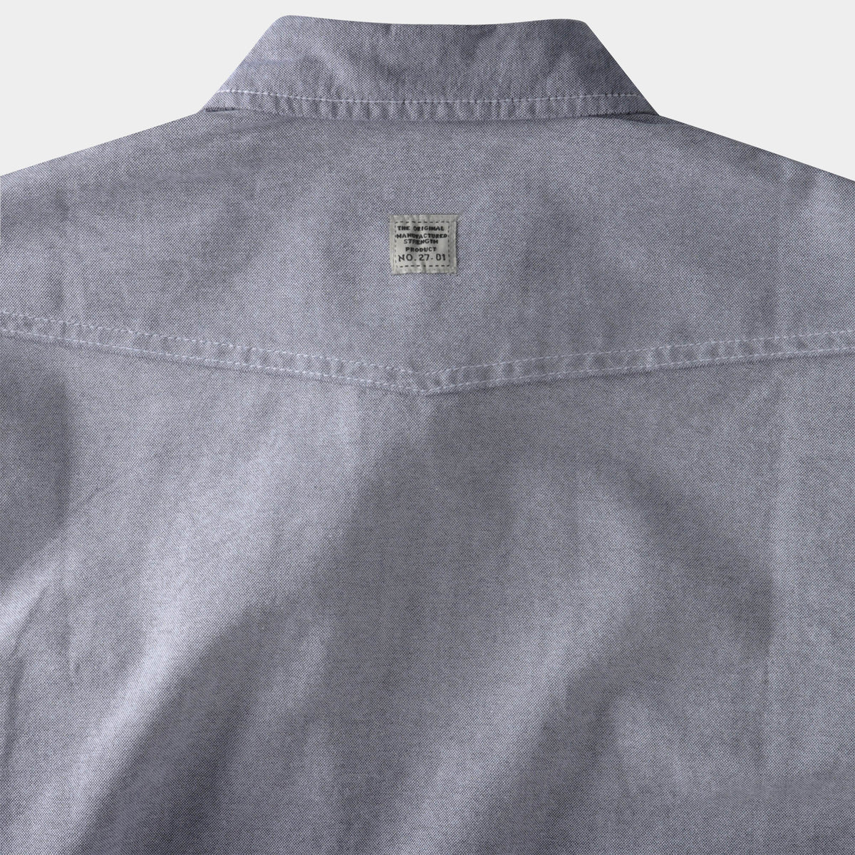 Men’s Denim Oxford Shirt in denim shirt_denim shirt men_jeans shirt_denim button up_boys denim shirt_mens denim shirts long sleeve_denim long sleeve shirt_Navy - Hat and Beyond bla