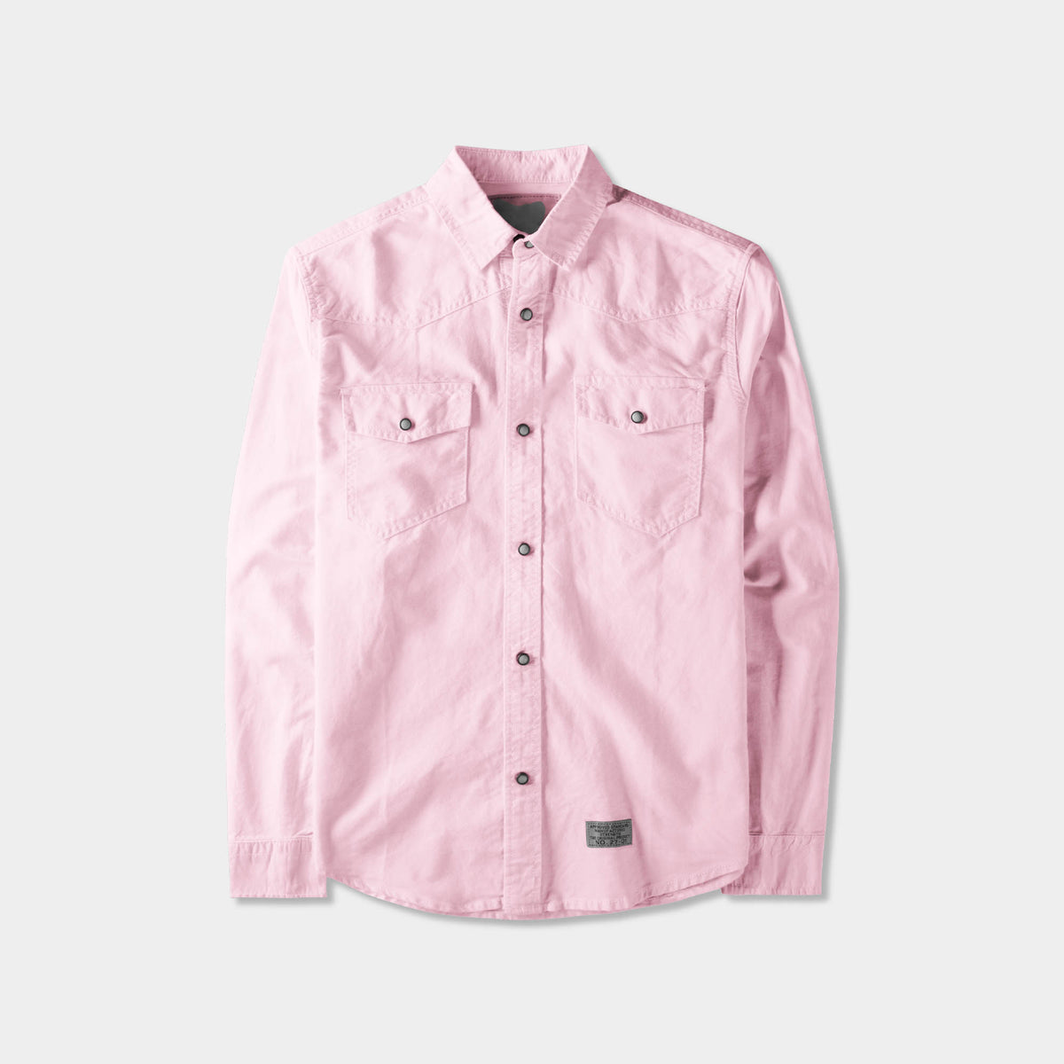 Men’s Denim Oxford Shirt in denim shirt_denim shirt men_jeans shirt_denim button up_boys denim shirt_mens denim shirts long sleeve_denim long sleeve shirt_Pink - Hat and Beyond bla