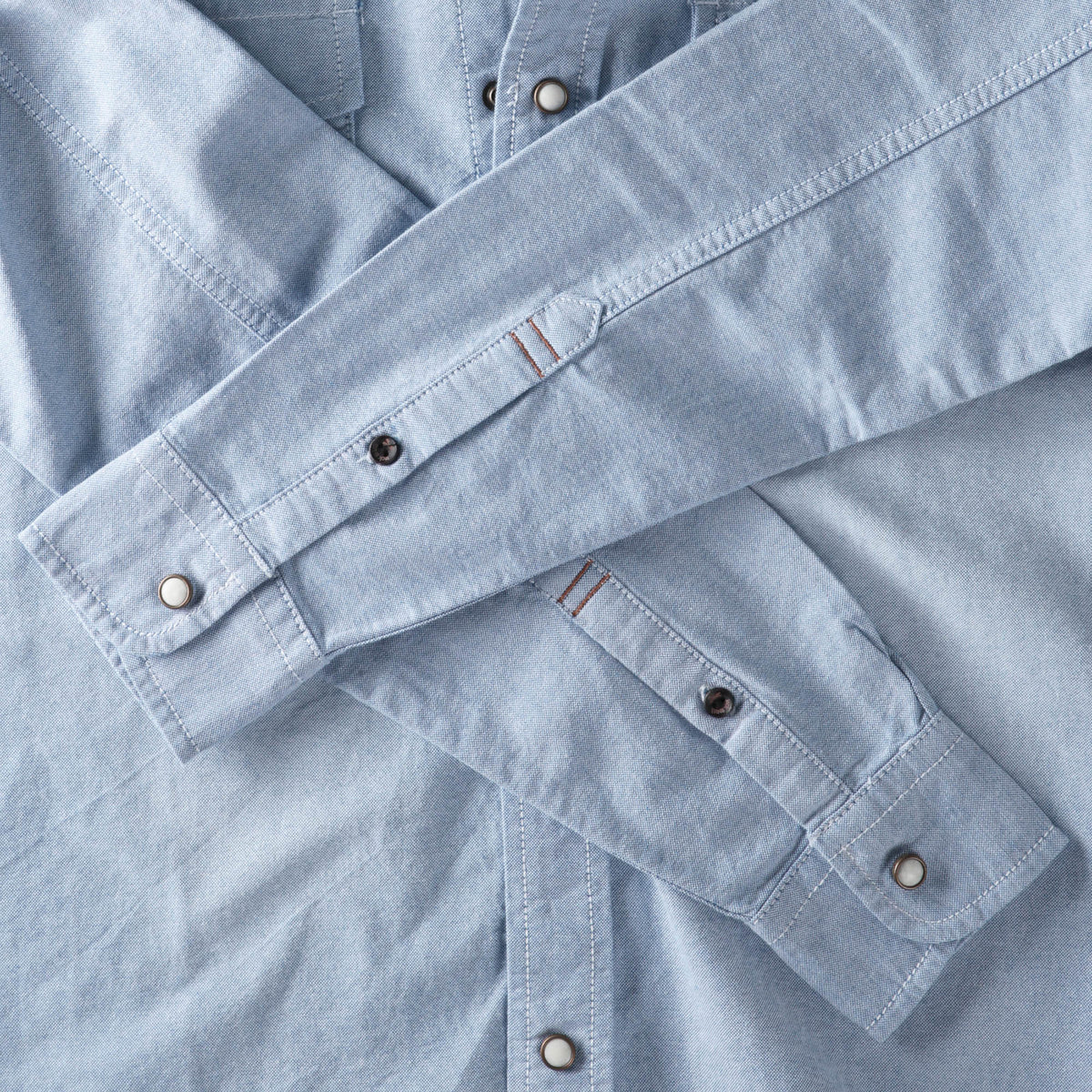 Men’s Denim Oxford Shirt in denim shirt_denim shirt men_jeans shirt_denim button up_boys denim shirt_mens denim shirts long sleeve_denim long sleeve shirt_Sky - Hat and Beyond blan