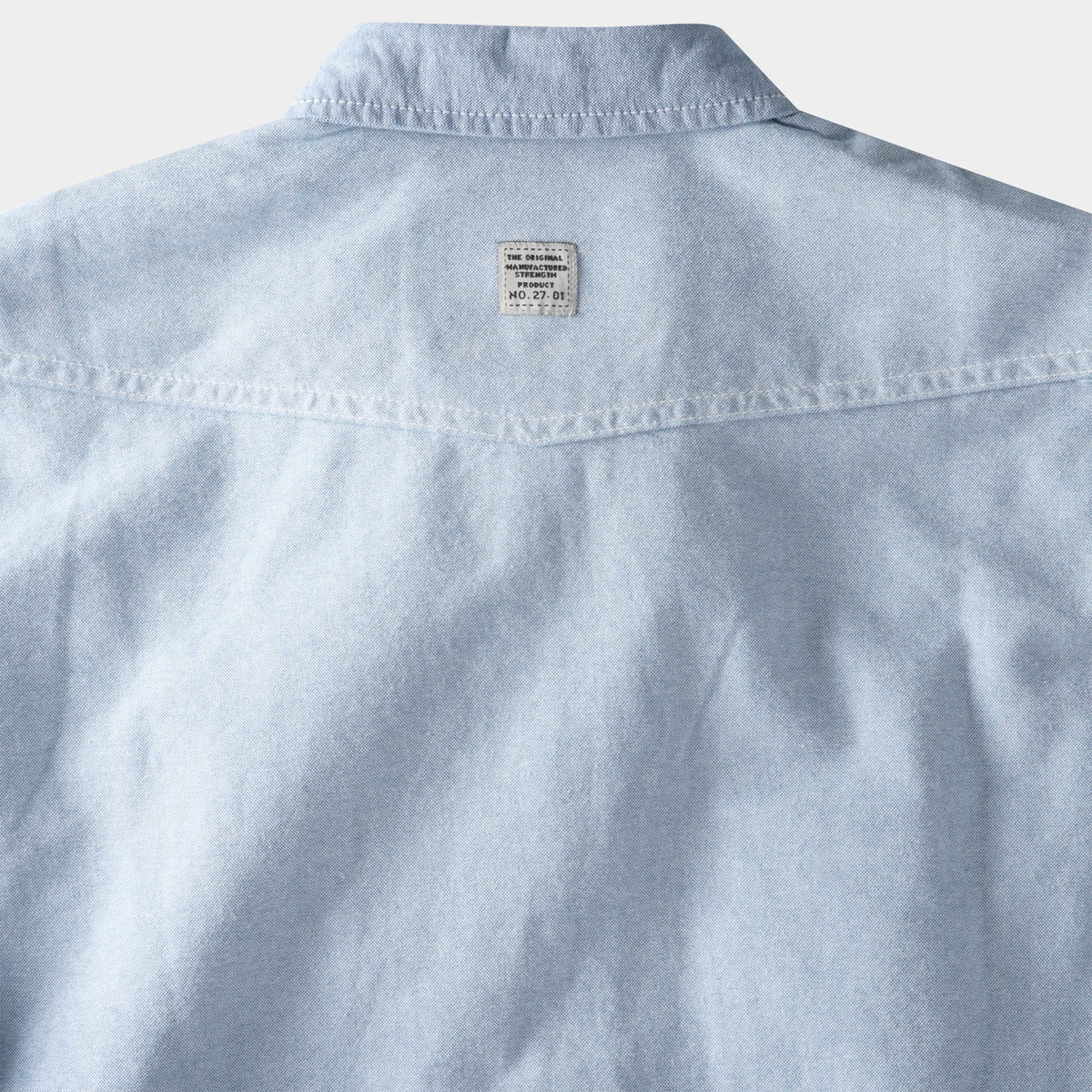Men’s Denim Oxford Shirt in denim shirt_denim shirt men_jeans shirt_denim button up_boys denim shirt_mens denim shirts long sleeve_denim long sleeve shirt_Sky - Hat and Beyond blan