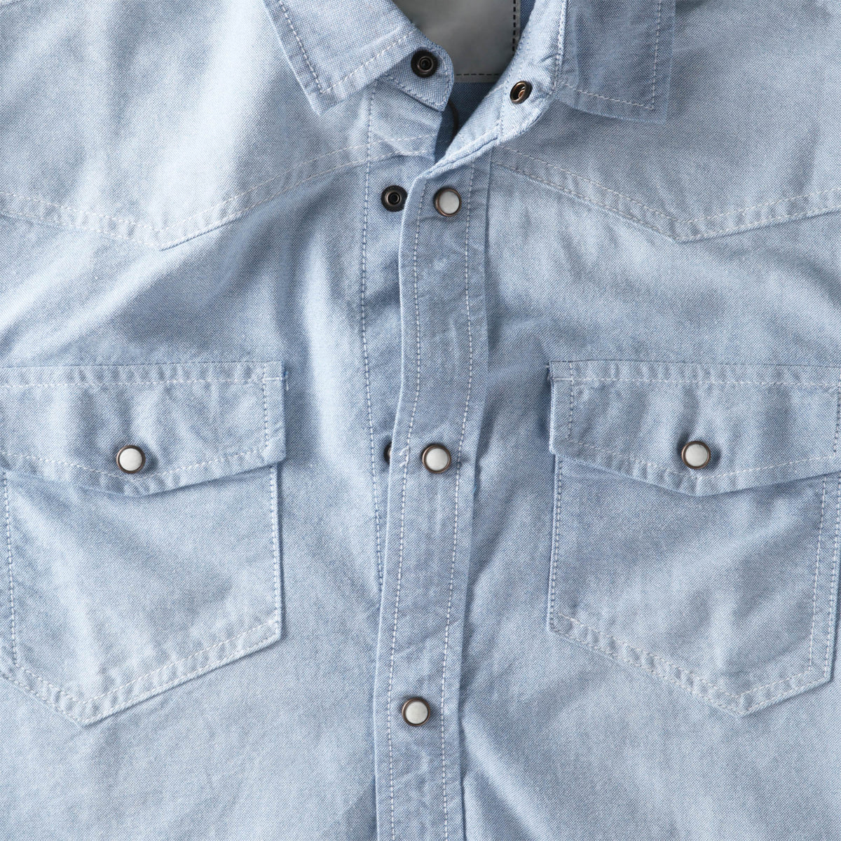 Men’s Denim Oxford Shirt in denim shirt_denim shirt men_jeans shirt_denim button up_boys denim shirt_mens denim shirts long sleeve_denim long sleeve shirt_Sky - Hat and Beyond blan