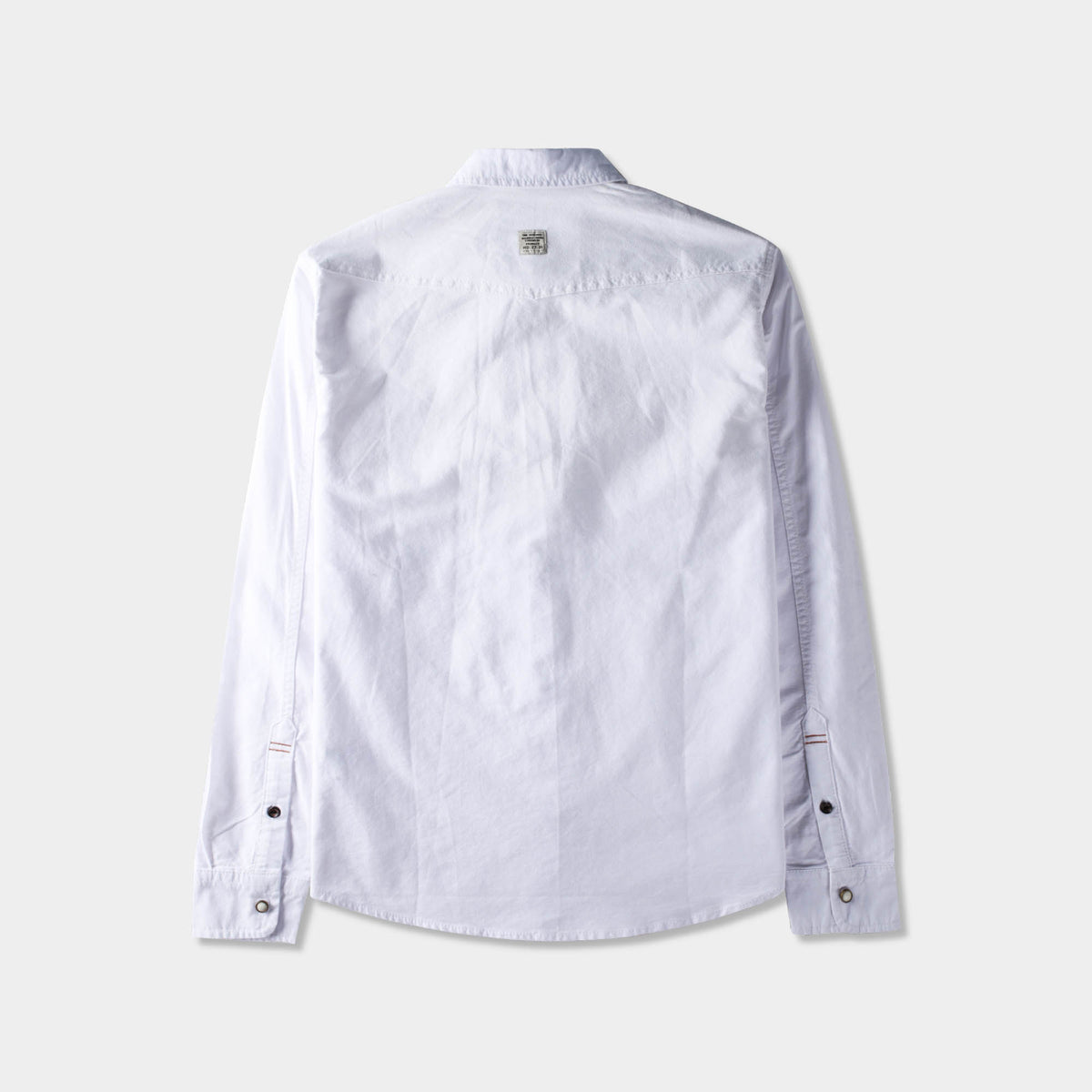 Men’s Denim Oxford Shirt in denim shirt_denim shirt men_jeans shirt_denim button up_boys denim shirt_mens denim shirts long sleeve_denim long sleeve shirt_White - Hat and Beyond bl