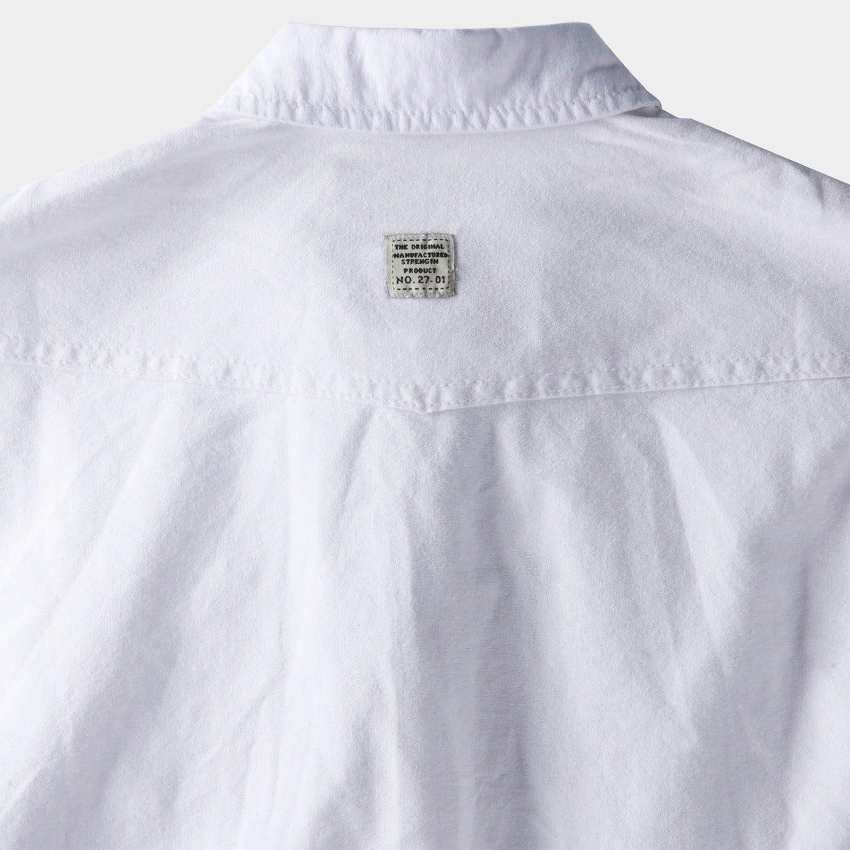 Men’s Denim Oxford Shirt in denim shirt_denim shirt men_jeans shirt_denim button up_boys denim shirt_mens denim shirts long sleeve_denim long sleeve shirt_White - Hat and Beyond bl