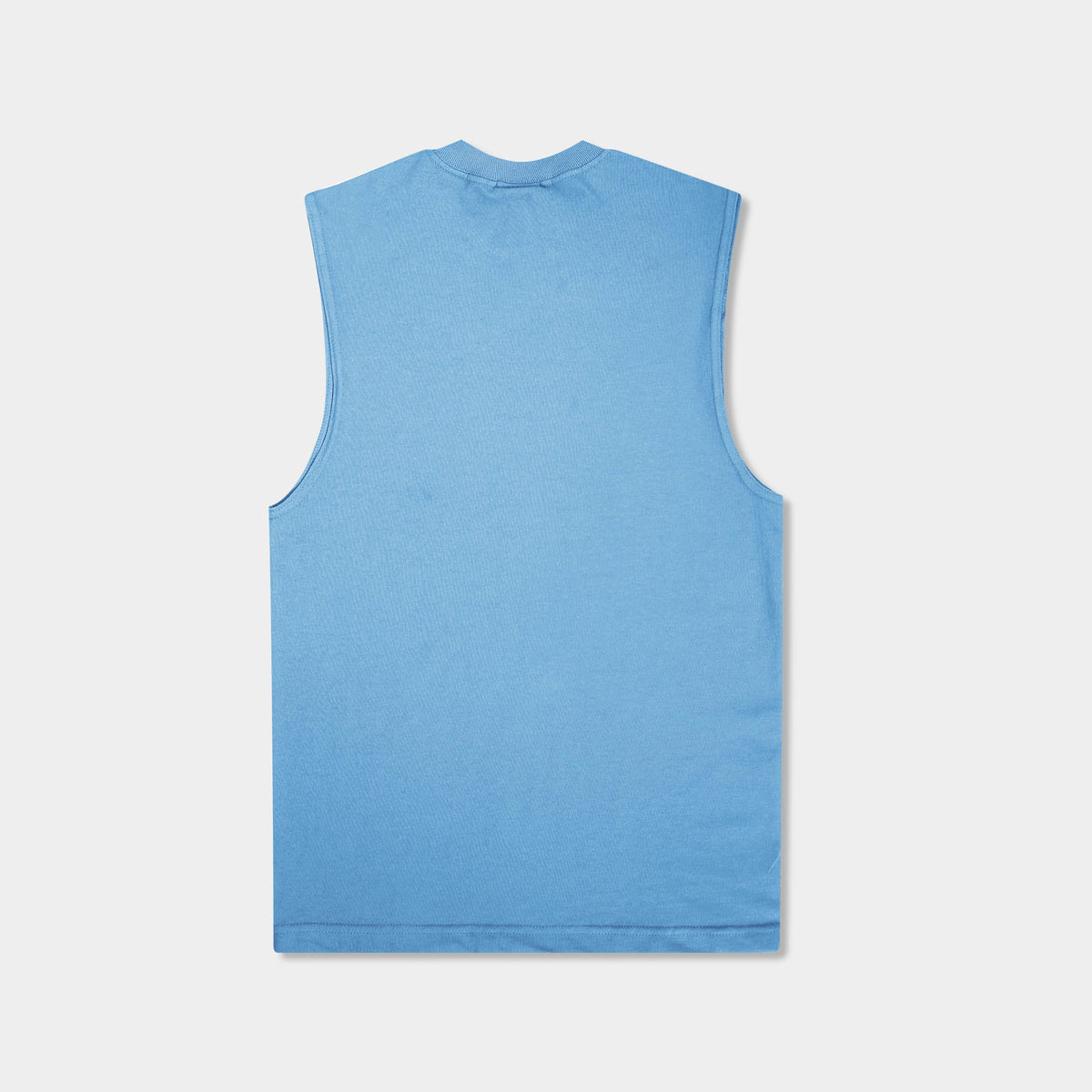 Men’s Muscle Tank Top in muscle tank_muscle tee_muscle tank tops_cropped muscle tank_under armour muscle shirt_insta slim tank_men muscle shirt_tank top_Carolina Blue - Hat and Bey