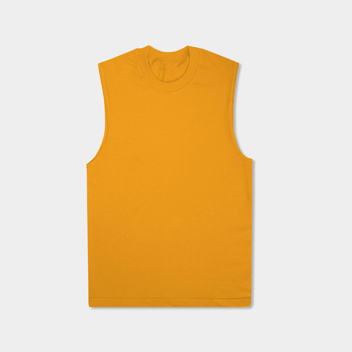 Men’s Muscle Tank Top in muscle tank_muscle tee_muscle tank tops_cropped muscle tank_under armour muscle shirt_insta slim tank_men muscle shirt_tank top_Gold - Hat and Beyond tank 
