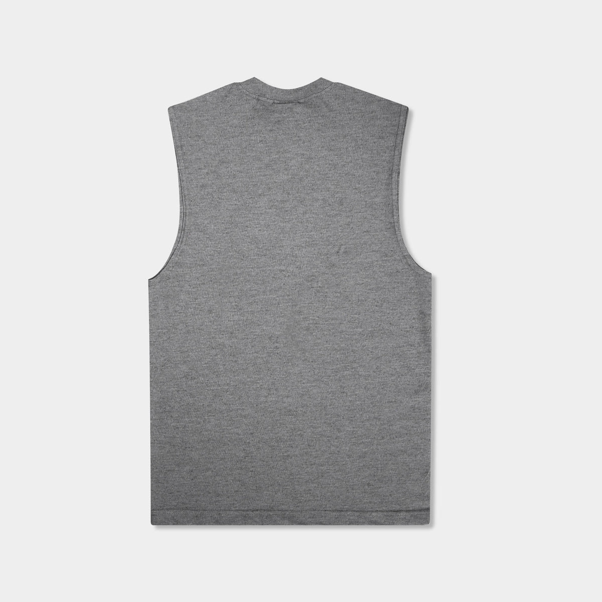 Men’s Muscle Tank Top in muscle tank_muscle tee_muscle tank tops_cropped muscle tank_under armour muscle shirt_insta slim tank_men muscle shirt_tank top_Heather Gray - Hat and Beyo