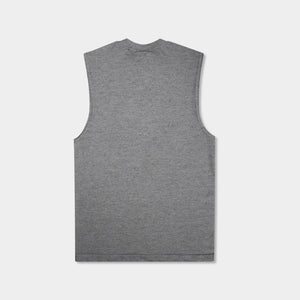 muscle tank_muscle tee_muscle tank tops_cropped muscle tank_under armour muscle shirt_insta slim tank_men muscle shirt_tank top_Heather Gray