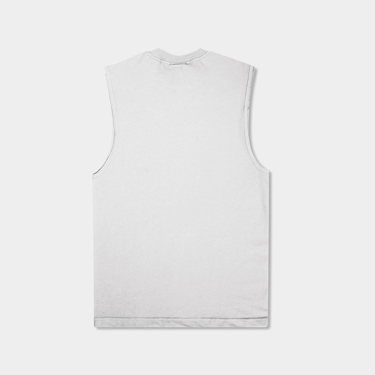 Men’s Muscle Tank Top in muscle tank_muscle tee_muscle tank tops_cropped muscle tank_under armour muscle shirt_insta slim tank_men muscle shirt_tank top_White - Hat and Beyond tank