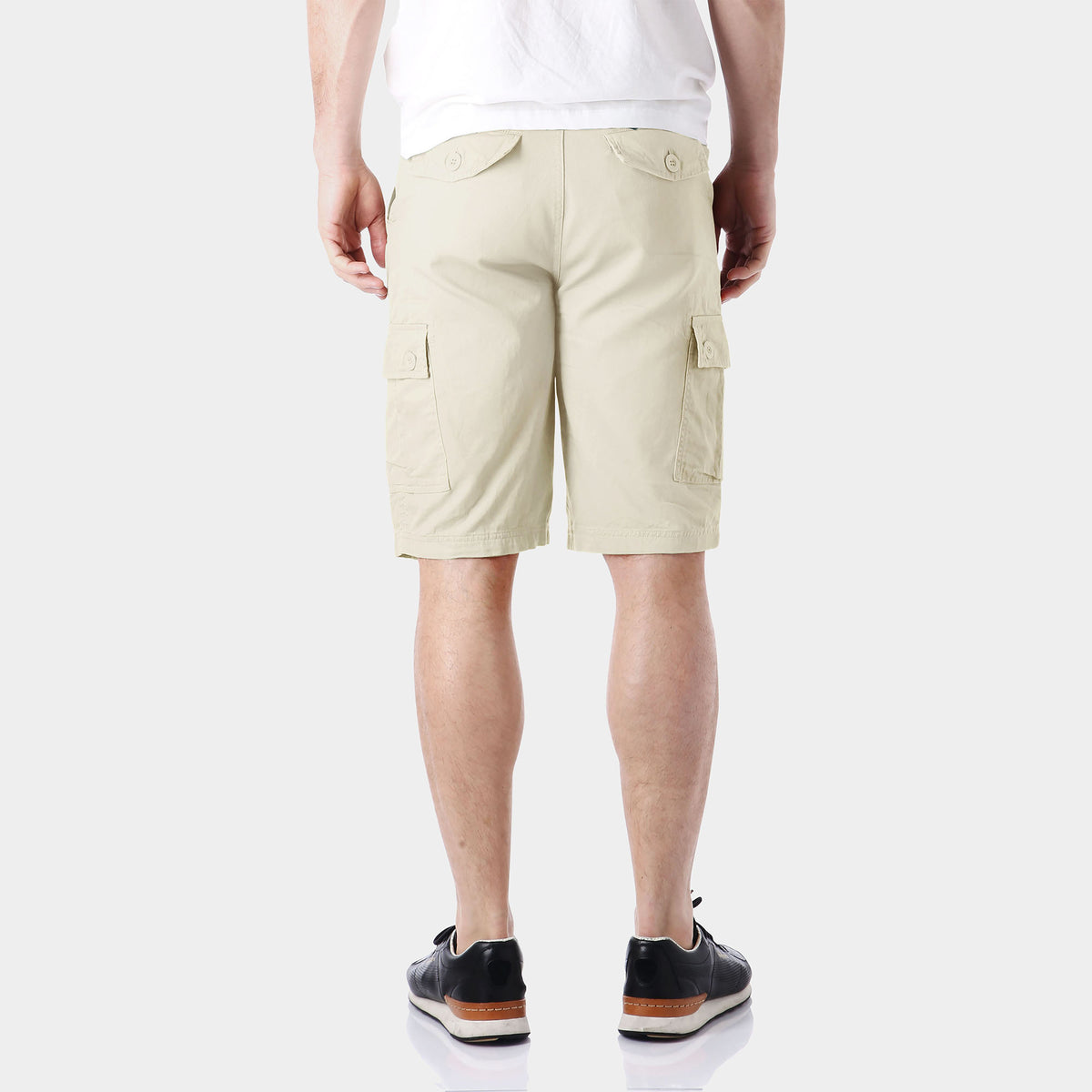 Men’s Cargo Shorts with Belt in cargo shorts_mens cargo shorts_men's cargo shorts_wrangler cargo shorts_boys cargo shorts_unionbay cargo shorts_old navy cargo shorts_Cream - Hat an