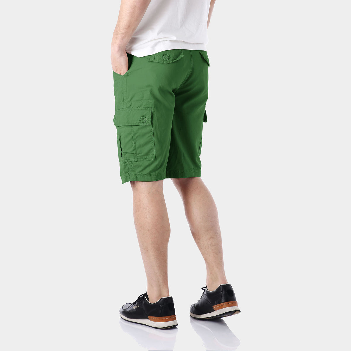 Men’s Cargo Shorts with Belt in cargo shorts_mens cargo shorts_men's cargo shorts_wrangler cargo shorts_boys cargo shorts_unionbay cargo shorts_old navy cargo shorts_Green - Hat an