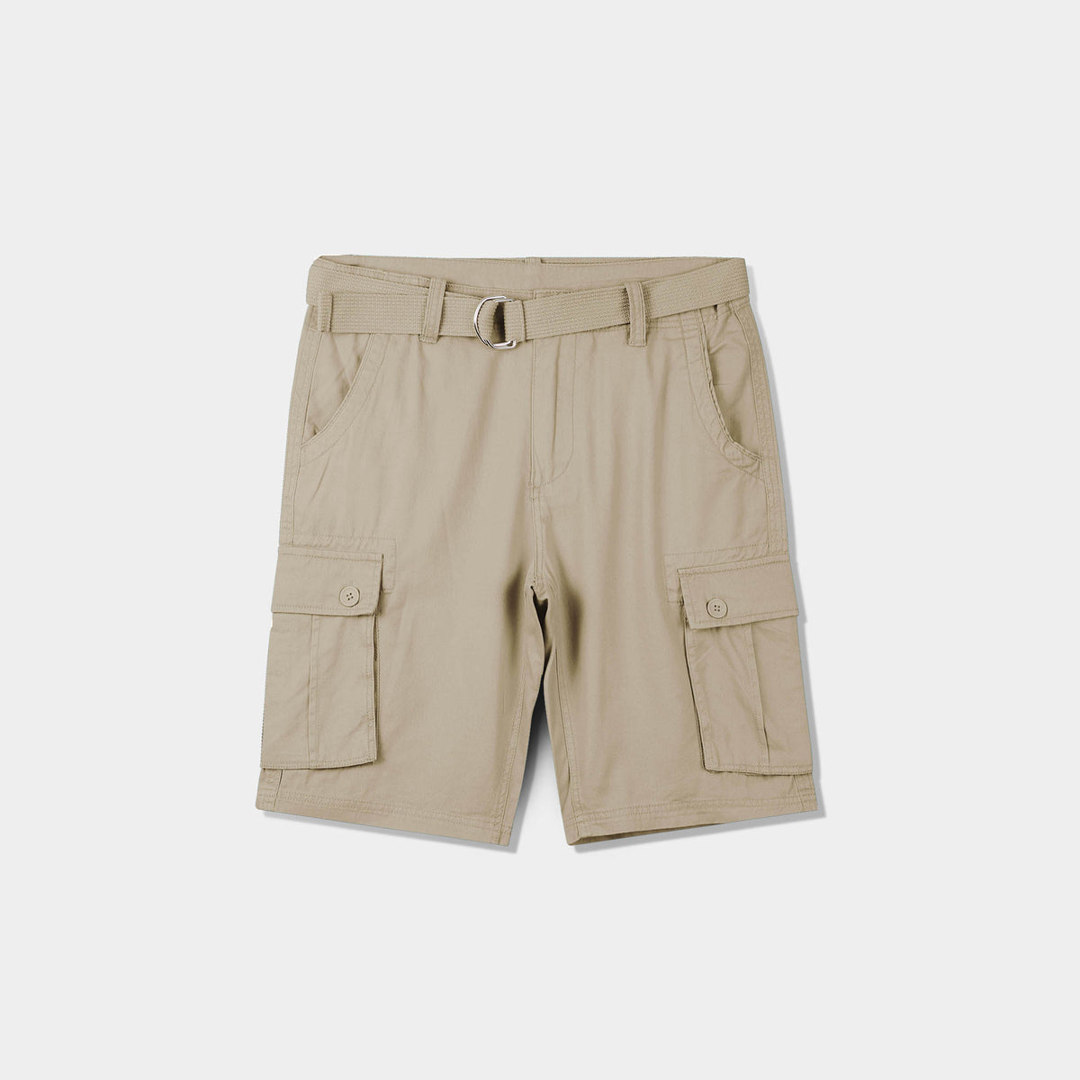 Men’s Cargo Shorts with Belt in cargo shorts_mens cargo shorts_men's cargo shorts_wrangler cargo shorts_boys cargo shorts_unionbay cargo shorts_old navy cargo shorts_Khaki - Hat an