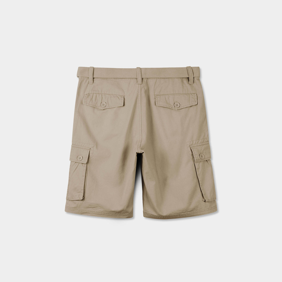 Men’s Cargo Shorts with Belt in cargo shorts_mens cargo shorts_men's cargo shorts_wrangler cargo shorts_boys cargo shorts_unionbay cargo shorts_old navy cargo shorts_Khaki - Hat an