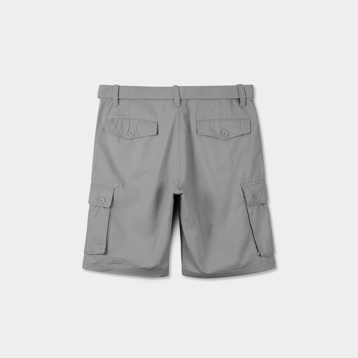 Men’s Cargo Shorts with Belt in cargo shorts_mens cargo shorts_men's cargo shorts_wrangler cargo shorts_boys cargo shorts_unionbay cargo shorts_old navy cargo shorts_Light Gray - H