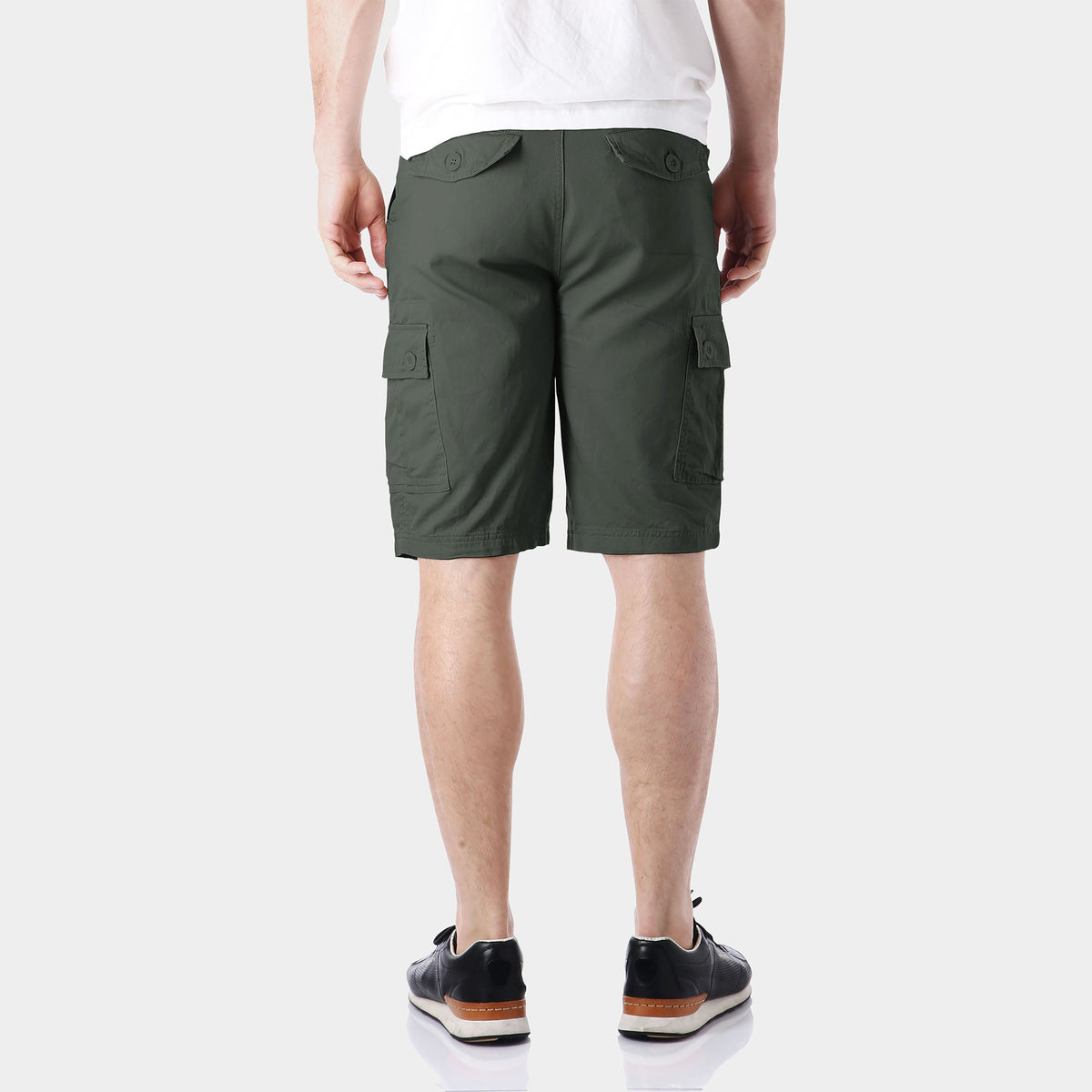 Men’s Cargo Shorts with Belt in cargo shorts_mens cargo shorts_men's cargo shorts_wrangler cargo shorts_boys cargo shorts_unionbay cargo shorts_old navy cargo shorts_Olive - Hat an