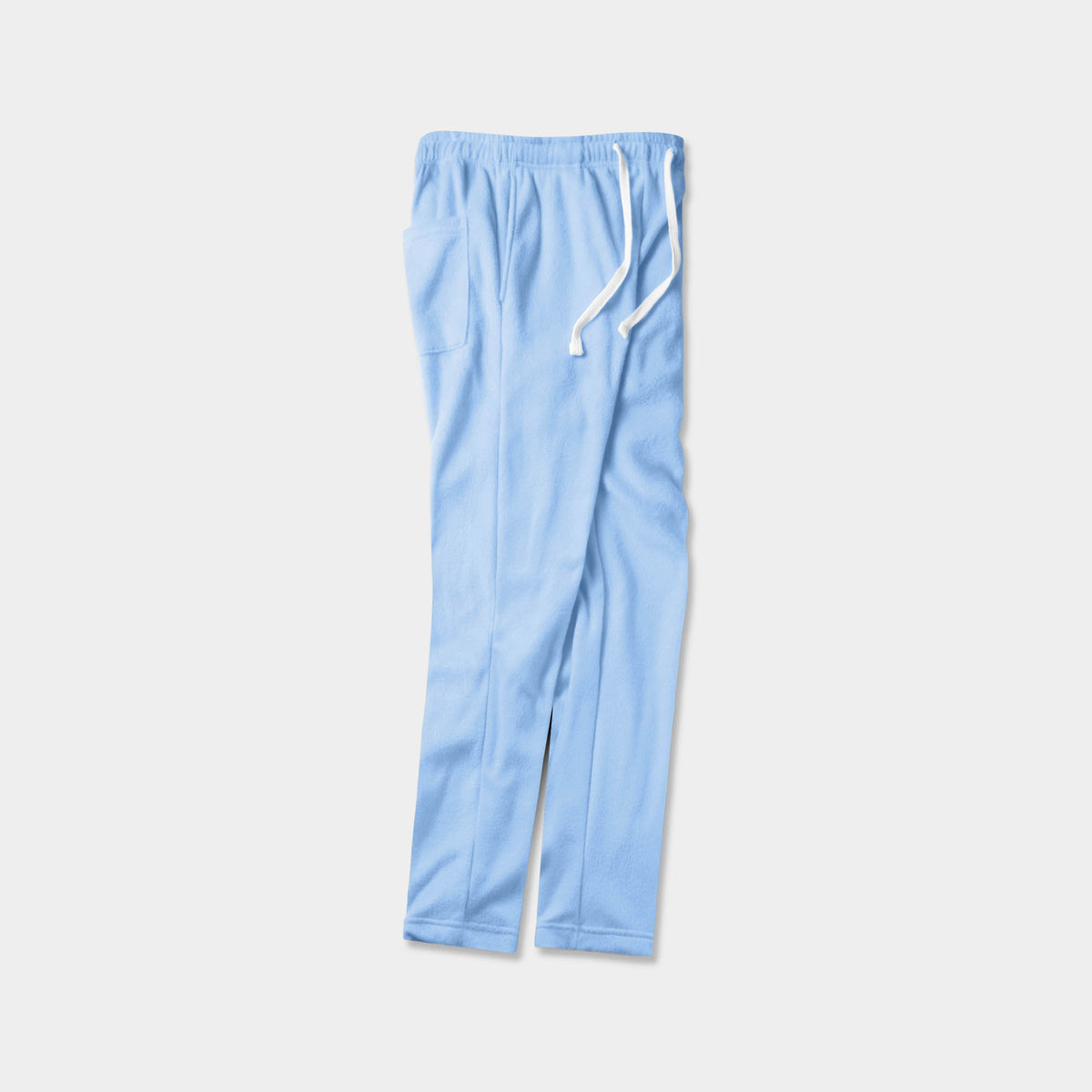 Men’s Fuzzy Sweatpants in fuzzy sweatpants_fuzzy joggers_sweatpants_jogging pants_track pants_track pants men_mens sweatpants_mens jogging bottoms_Light Blue - Hat and Beyond fleec