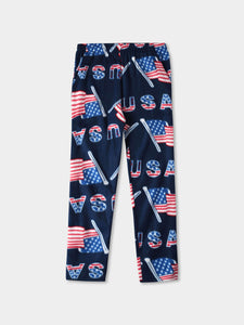 Men's Printed Flag Pajama