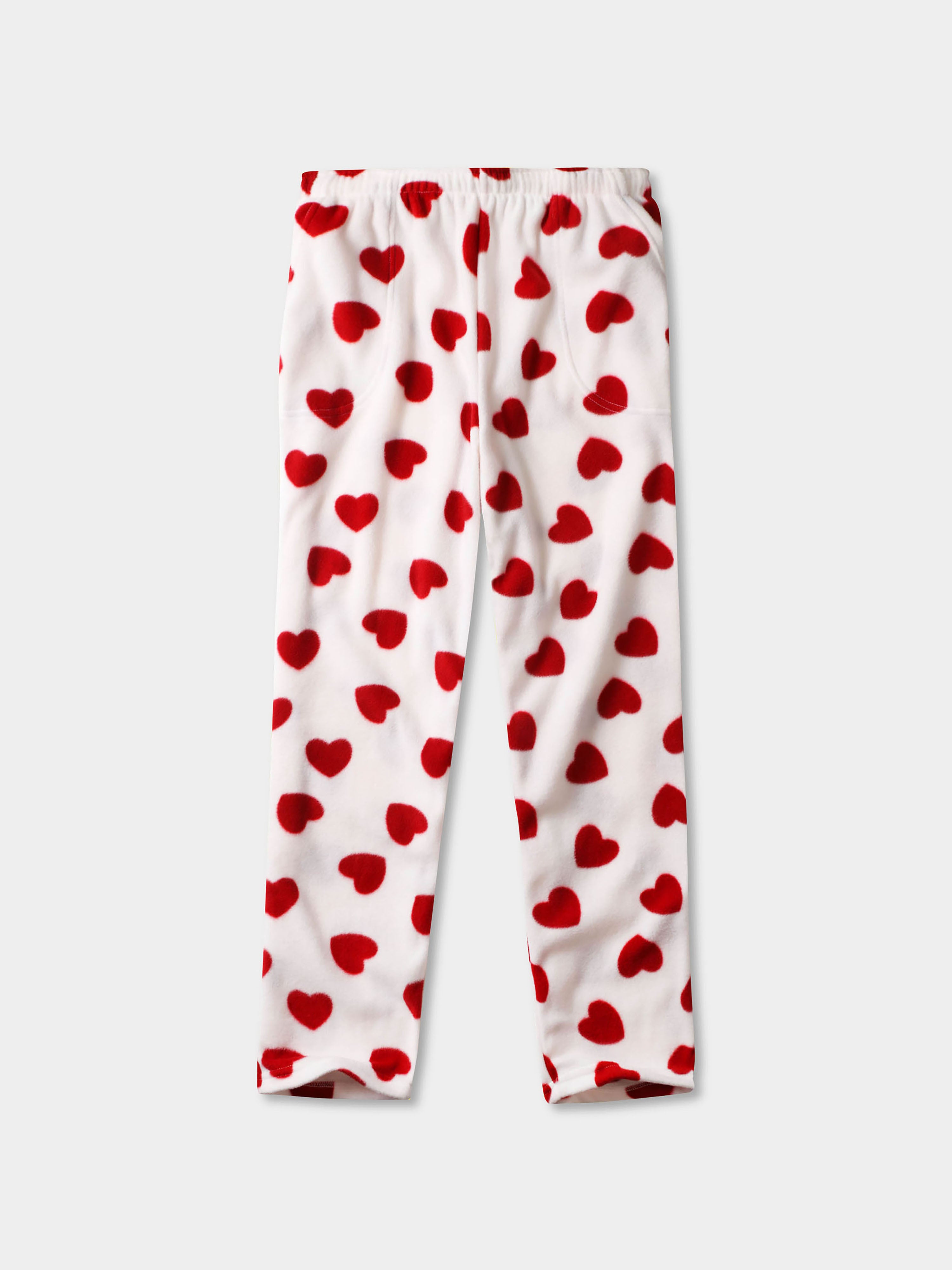 Men's Red Heart Fleece Pajama - Pajamas & Sweats
