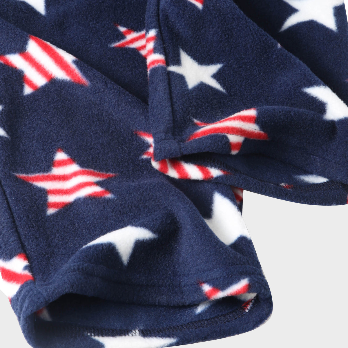 Men’s Printed Flag Pajama in pajama pants_mens pajama pants_mens lounge pants_soft pajama pants_pajama bottoms_pj pants_soft lounge pants_american flag pajamas_Flag Star - Hat and 