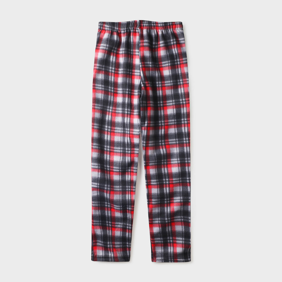 Men’s Plaid Gray Fleece Pajama in pajama pants_mens pajama pants_mens lounge pants_soft pajama pants_pajama bottoms_pj pants_fleece pajama pants_family pajama pants_Burberry Gray/R