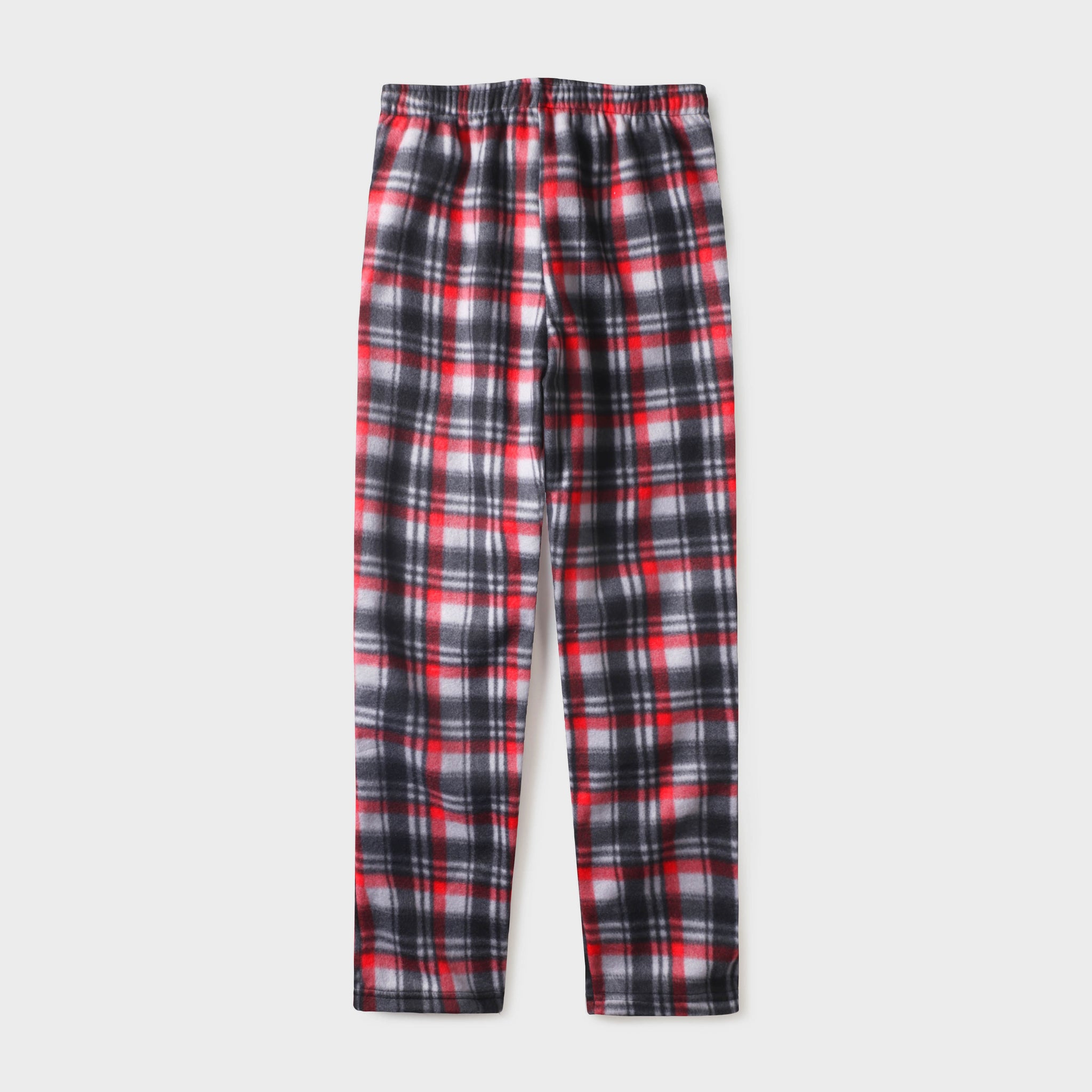 Men's Gray Plaid Fleece Pajama - Pajamas & Sweats | Hat and Beyond