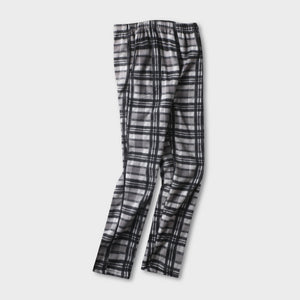 Sacred Heart Plaid Pajama Pants - Black / Gray