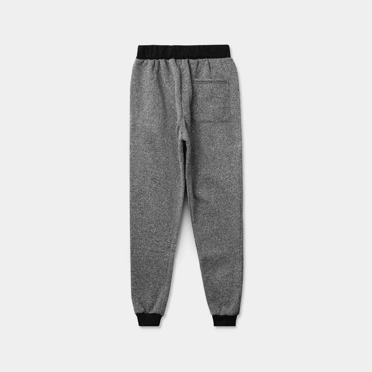 Men’s Melange Joggers in leather jogger_plain jogger_boys joggers_joggers mens_leather sweatpants_best sweatpants_champion sweatpants_champion joggers_Gray - Hat and Beyond fleece 