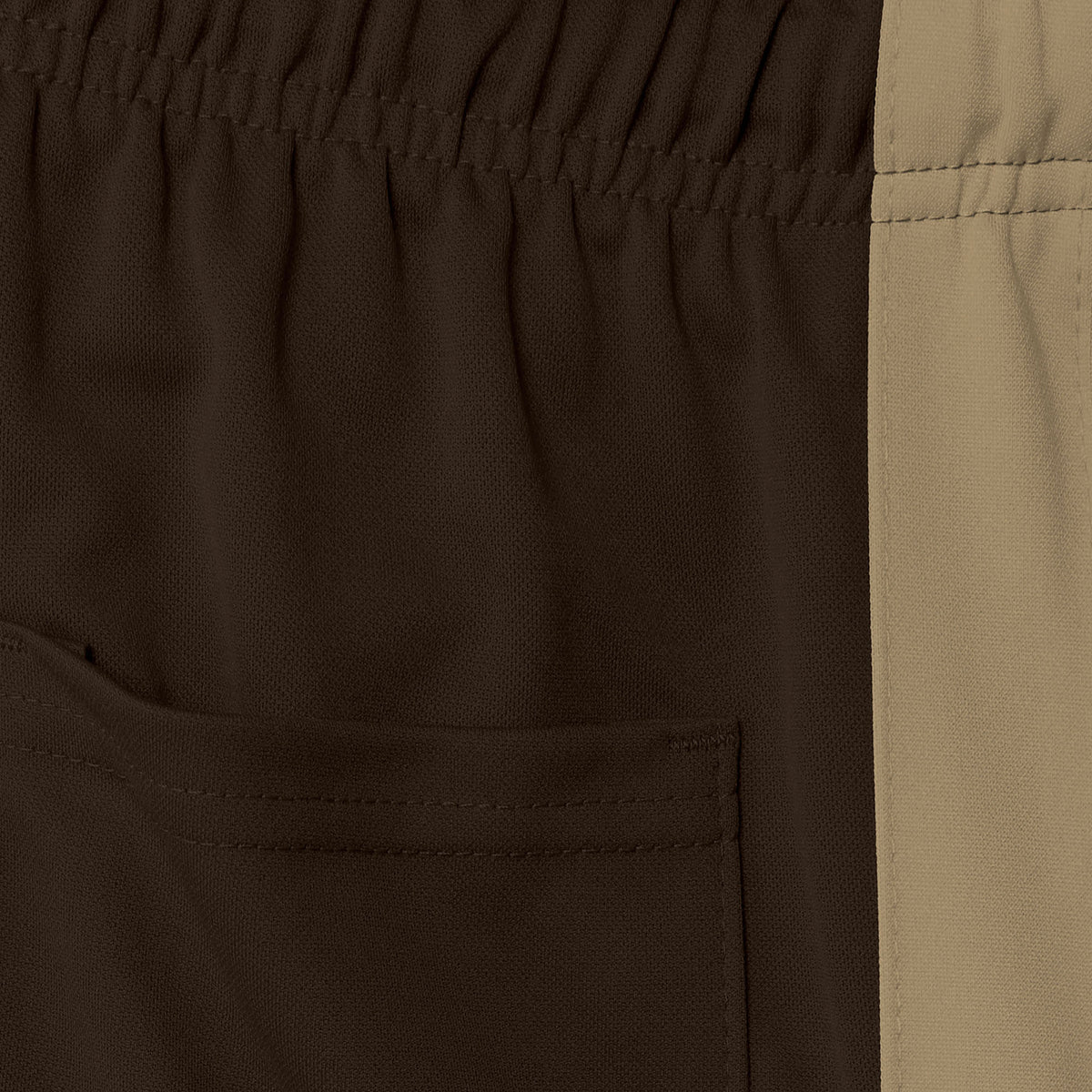 Men’s Two Tone Joggers in jogger_striped joggers_striped sweatpants_velvet joggers mens_sweatpants_side stripe joggers mens_champion sweatpants_champion joggers_mens joggers_Brown/