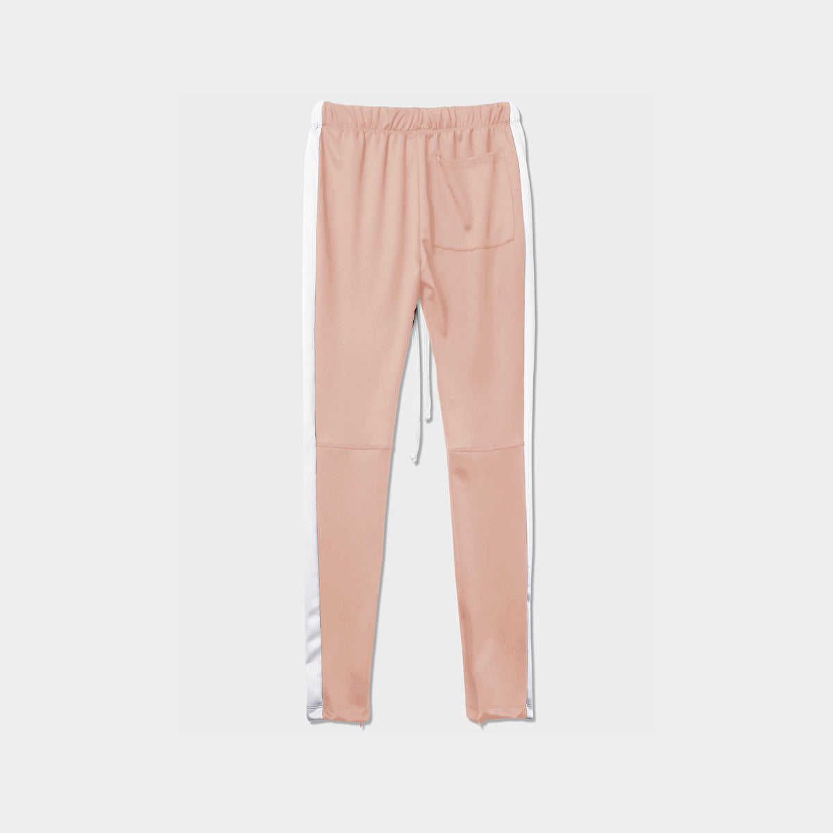 Men’s Two Tone Joggers in jogger_striped joggers_striped sweatpants_velvet joggers mens_sweatpants_side stripe joggers mens_champion sweatpants_champion joggers_mens joggers_Pink/W