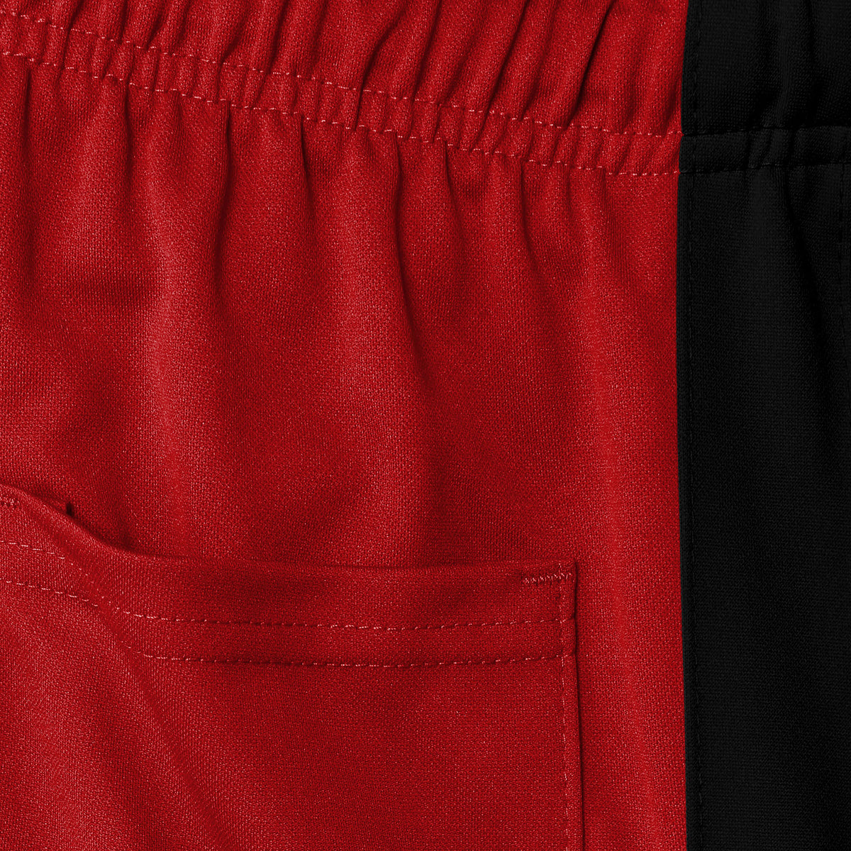 Men’s Two Tone Joggers in jogger_striped joggers_striped sweatpants_velvet joggers mens_sweatpants_side stripe joggers mens_champion sweatpants_champion joggers_mens joggers_Red/Bl