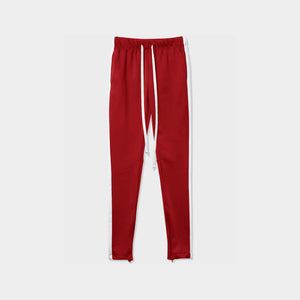 jogger_striped joggers_striped sweatpants_velvet joggers mens_sweatpants_side stripe joggers mens_champion sweatpants_champion joggers_mens joggers_Red/White
