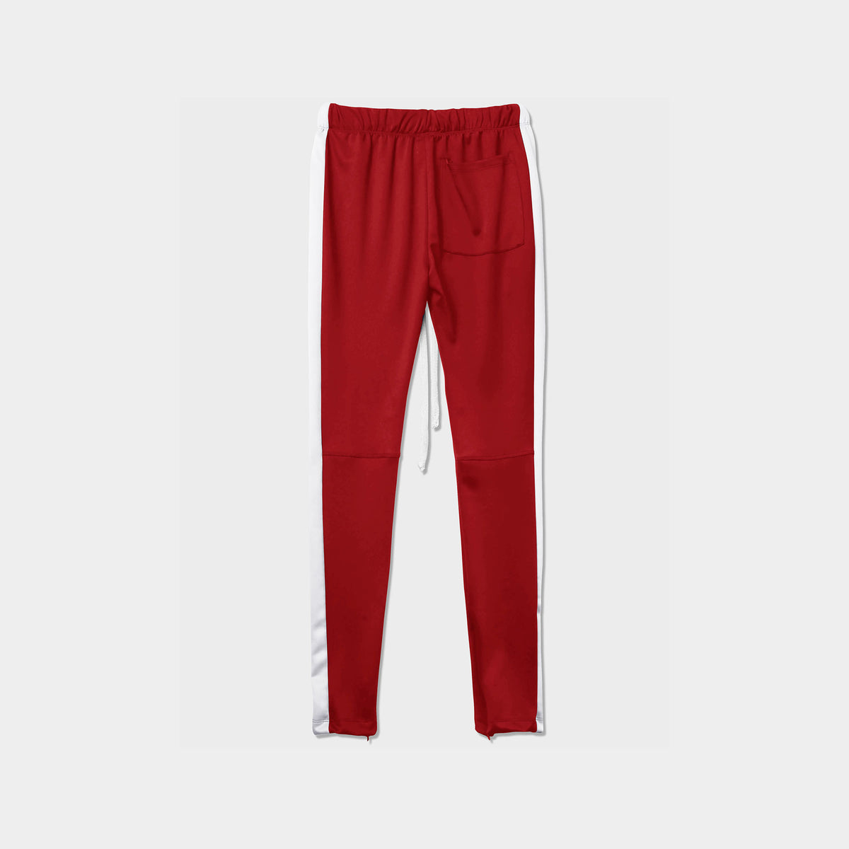 Men’s Two Tone Joggers in jogger_striped joggers_striped sweatpants_velvet joggers mens_sweatpants_side stripe joggers mens_champion sweatpants_champion joggers_mens joggers_Red/Wh
