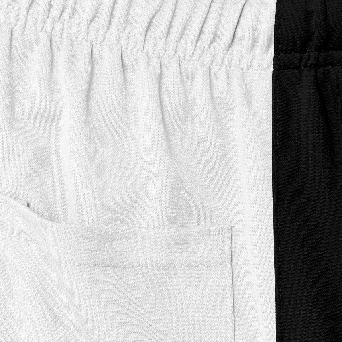 Men’s Two Tone Joggers in jogger_striped joggers_striped sweatpants_velvet joggers mens_sweatpants_side stripe joggers mens_champion sweatpants_champion joggers_mens joggers_White/