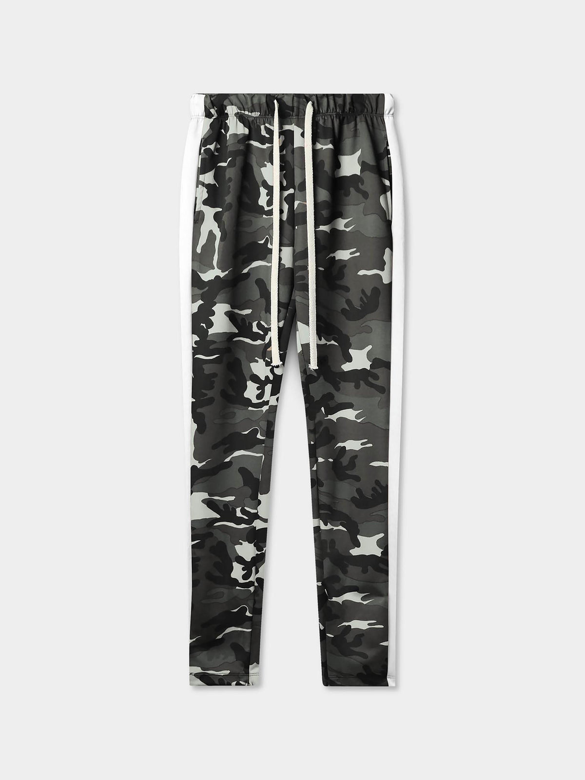 Men's Camo Track Pants Camo/White – Wholesale Blank Track Pants | Hat and Beyond