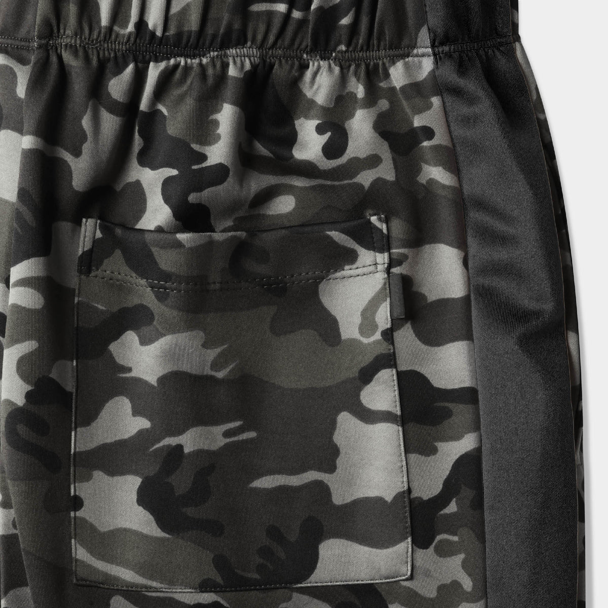 Men’s Camo Track Pants in camo track pants_camouflage track pants_camo track pants mens_army print track pant_mens camo track pants_track pants camo_Camo/Black - Hat and Beyond fle