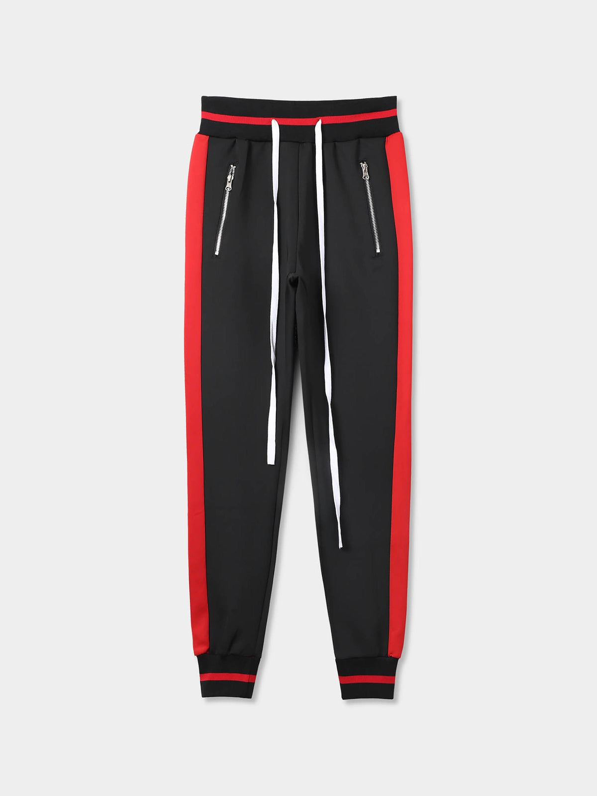 Men’s Striped Skinny Joggers in Men's Striped Skinny Joggers - Hat and Beyond - Hat and Beyond fleece joggers