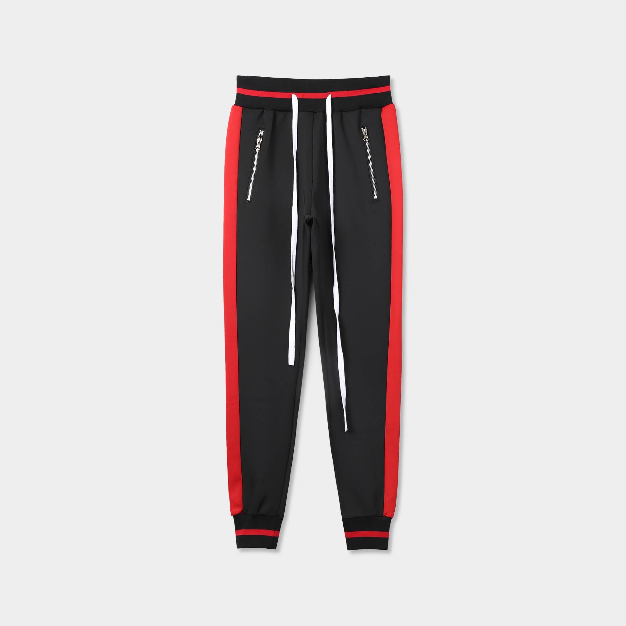 skinny jogger_mens skinny joggers_skinny sweatpants_boys skinny joggers_super skinny joggers_skinny tracksuit_thin sweatpants_mens skinny sweatpants_Black/Red