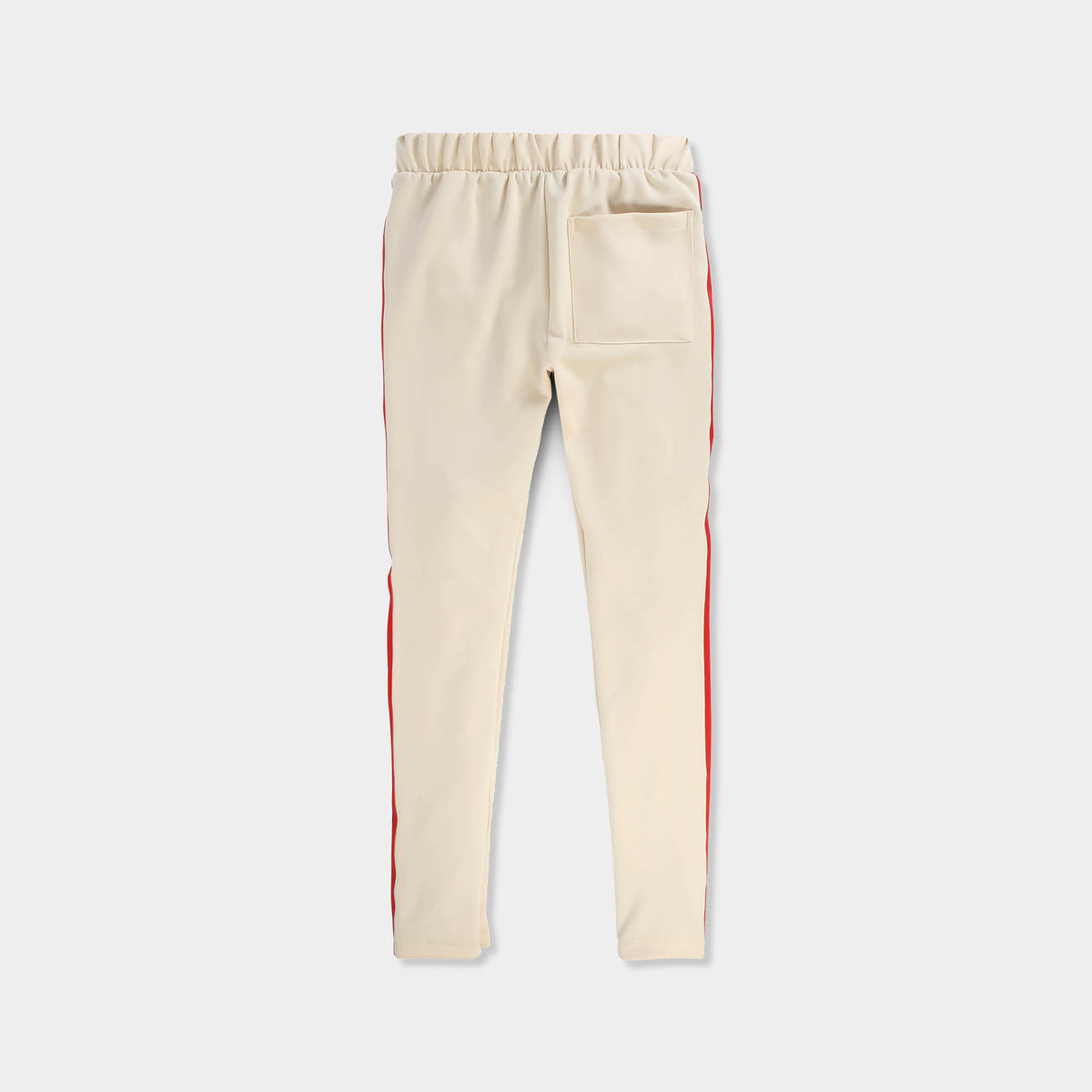 Men’s Taped Joggers in leather jogger_plain jogger_boys joggers_joggers mens_sport jogger_best sweatpants_track pants men_champion sweatpants_champion joggers_Beige - Hat and Beyon