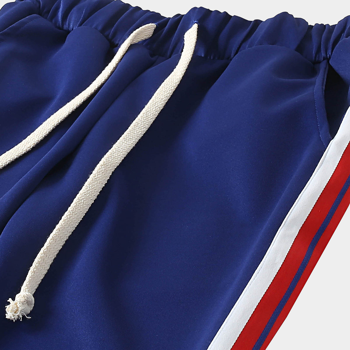 Men’s Taped Joggers in leather jogger_plain jogger_boys joggers_joggers mens_sport jogger_best sweatpants_track pants men_champion sweatpants_champion joggers_Blue - Hat and Beyond