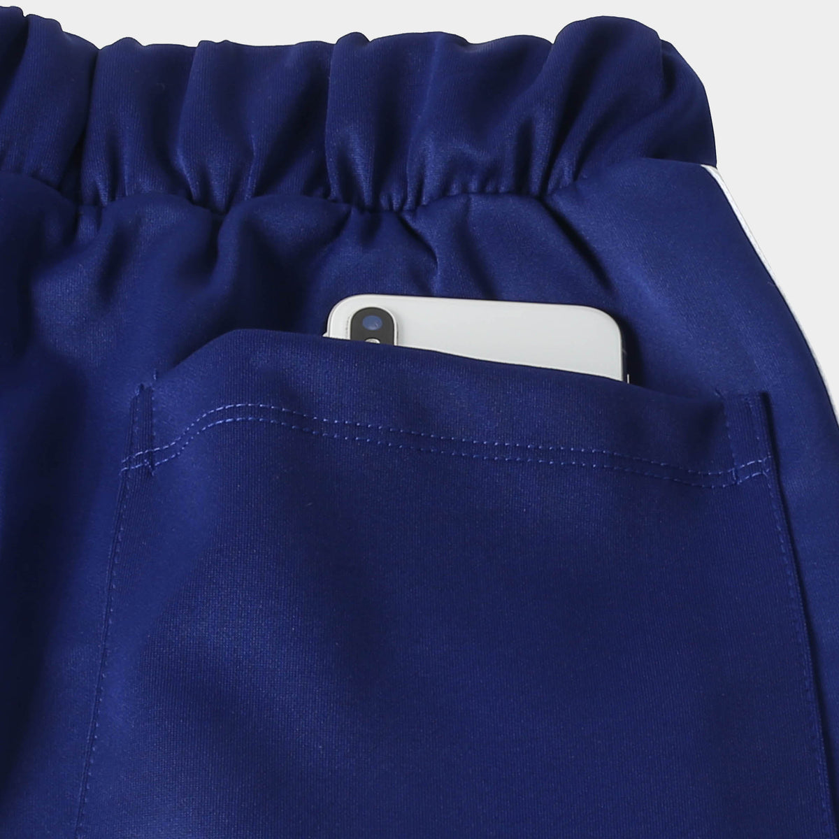 Men’s Taped Joggers in leather jogger_plain jogger_boys joggers_joggers mens_sport jogger_best sweatpants_track pants men_champion sweatpants_champion joggers_Blue - Hat and Beyond