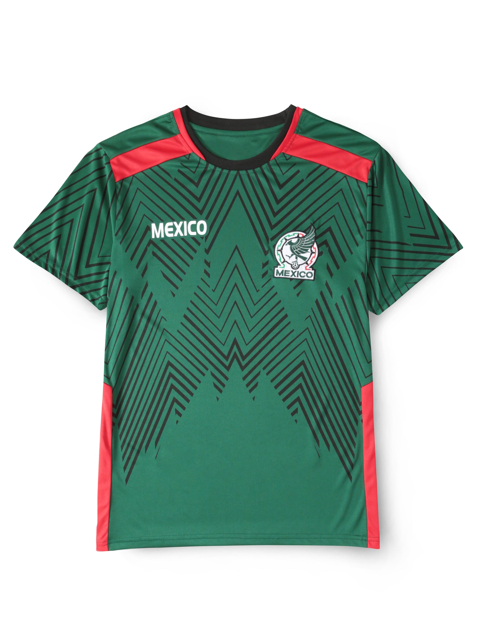 Mens Mexico World Soccer Football Jersey - T-Shirt & Tank Tops | Hat and Beyond 3X-Large / White