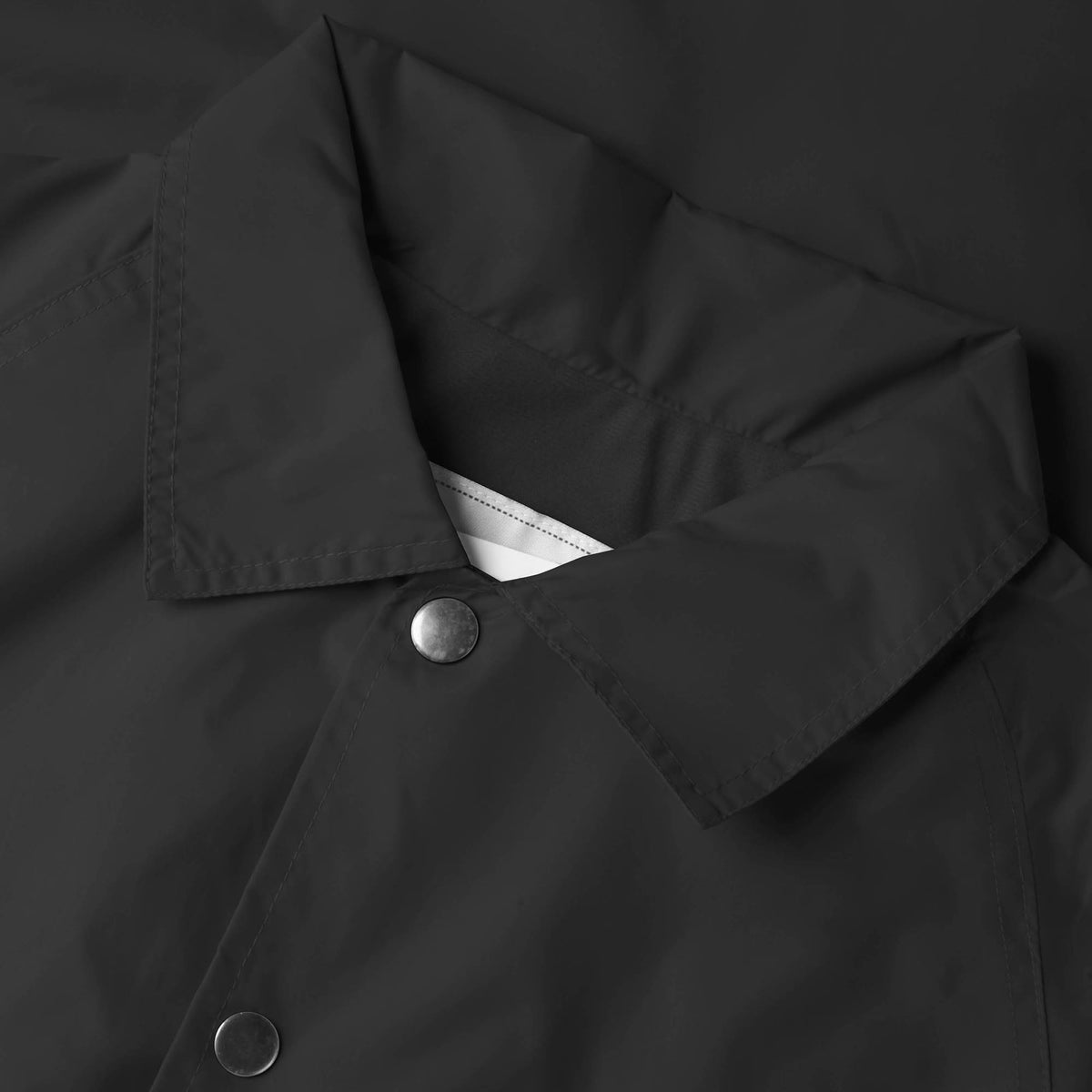 Men’s Coach Jacket in waterproof jacket_waterproofs_mens waterproof jacket_best rain jacket_lightweight waterproof jacket_water resistant jacket_Black - Hat and Beyond outerwear