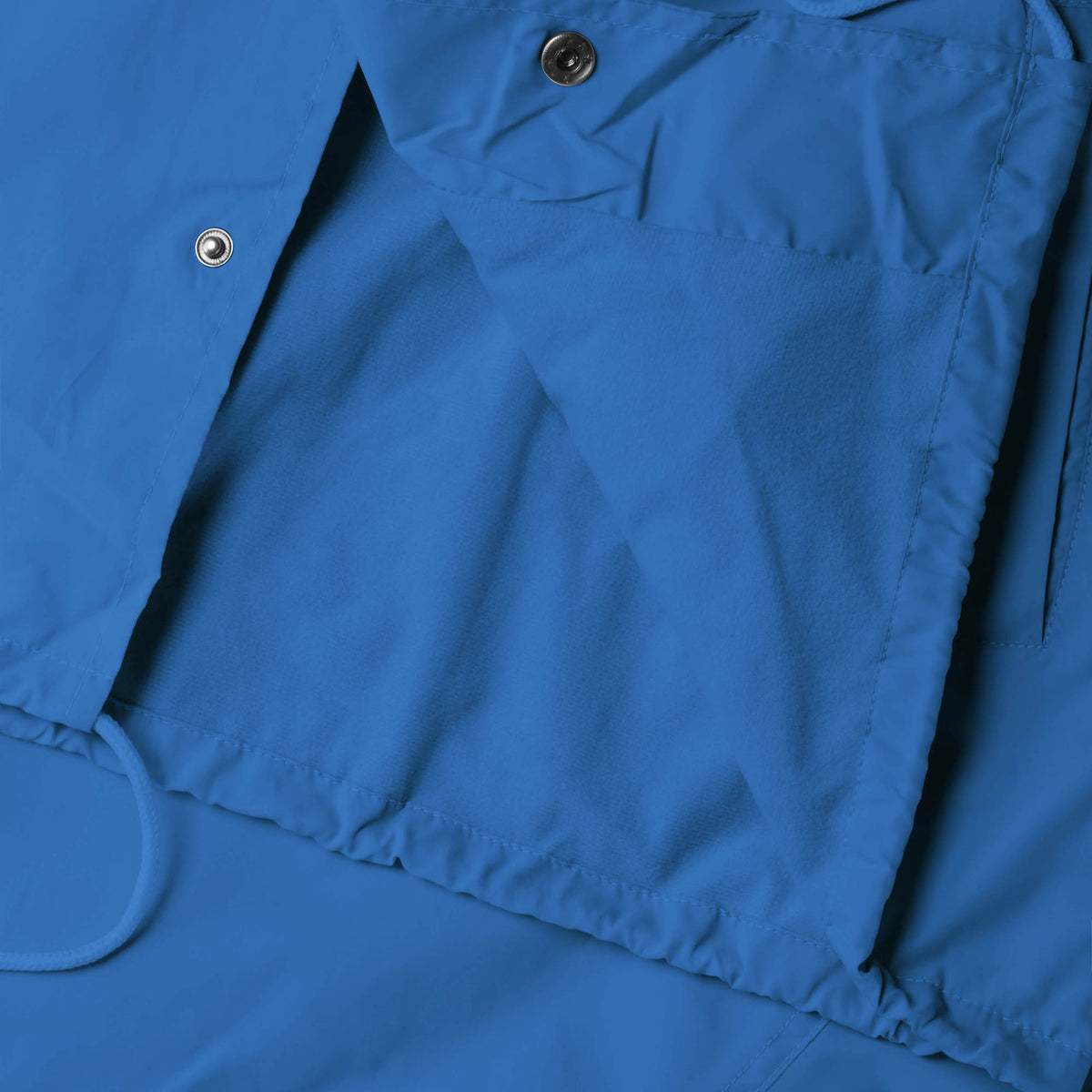 Men’s Coach Jacket in waterproof jacket_waterproofs_mens waterproof jacket_best rain jacket_lightweight waterproof jacket_water resistant jacket_Electric Blue - Hat and Beyond oute