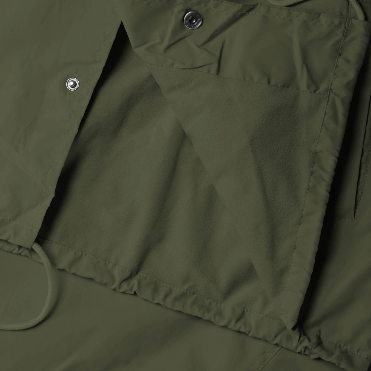 Men’s Coach Jacket in waterproof jacket_waterproofs_mens waterproof jacket_best rain jacket_lightweight waterproof jacket_water resistant jacket_Olive - Hat and Beyond outerwear