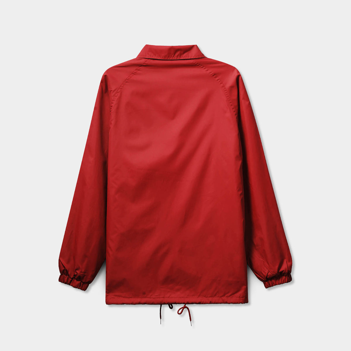 Men’s Coach Jacket in waterproof jacket_waterproofs_mens waterproof jacket_best rain jacket_lightweight waterproof jacket_water resistant jacket_Red - Hat and Beyond outerwear