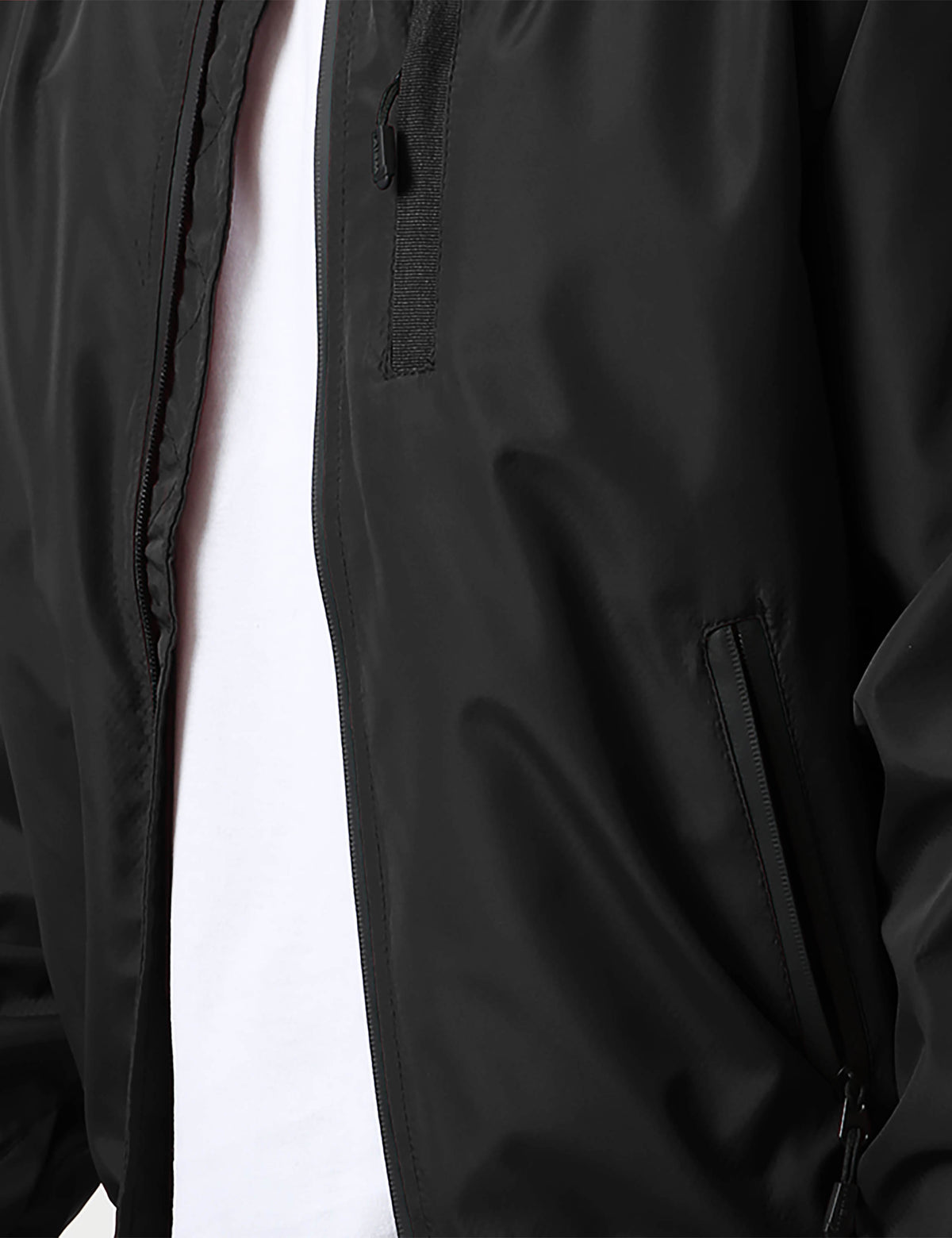 Men’s Waterproof Bomber Jacket in bomber jacket_mens bomber jacket_aviators jacket_aviator jacket mens_oversized bomber jacket_best bomber jackets_Black - Hat and Beyond outerwear