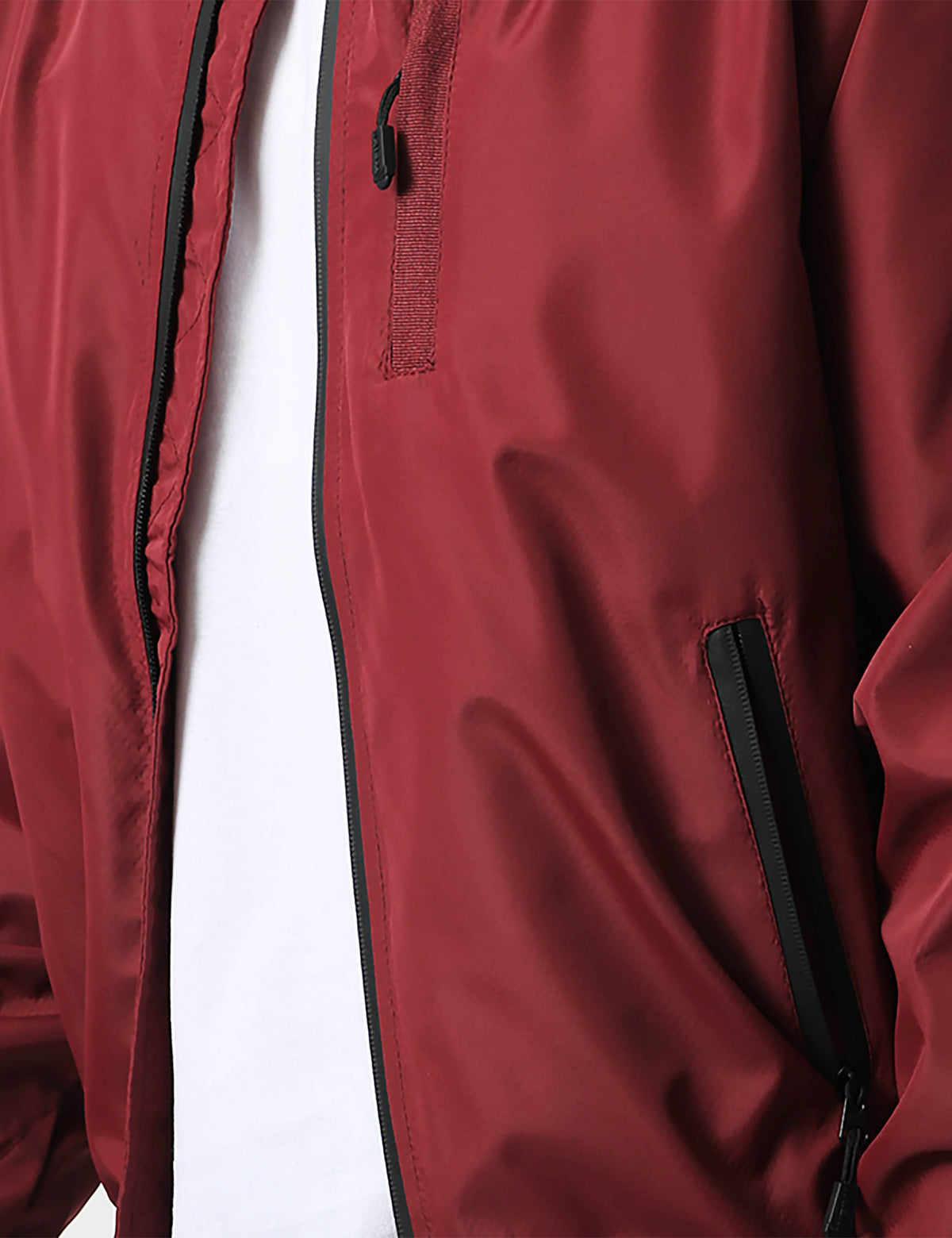 Men’s Waterproof Bomber Jacket in bomber jacket_mens bomber jacket_aviators jacket_aviator jacket mens_oversized bomber jacket_best bomber jackets_Burgundy - Hat and Beyond outerwe