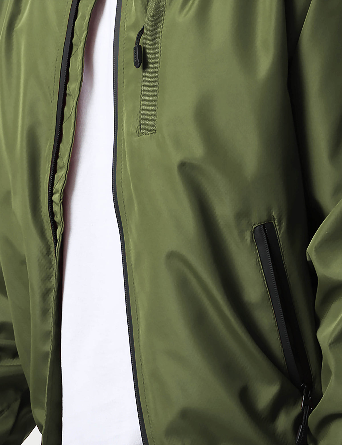 Men’s Waterproof Bomber Jacket in bomber jacket_mens bomber jacket_aviators jacket_aviator jacket mens_oversized bomber jacket_best bomber jackets_Olive - Hat and Beyond outerwear