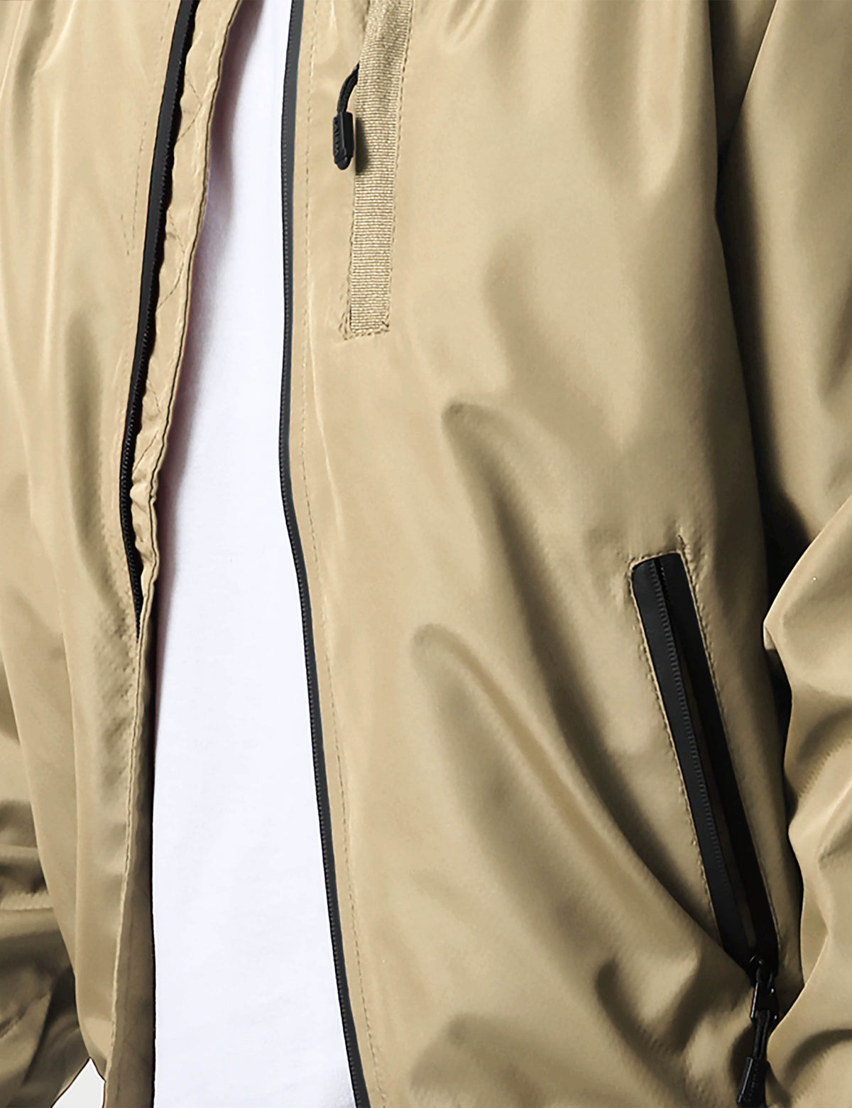Men’s Waterproof Bomber Jacket in bomber jacket_mens bomber jacket_aviators jacket_aviator jacket mens_oversized bomber jacket_best bomber jackets_Tan - Hat and Beyond outerwear