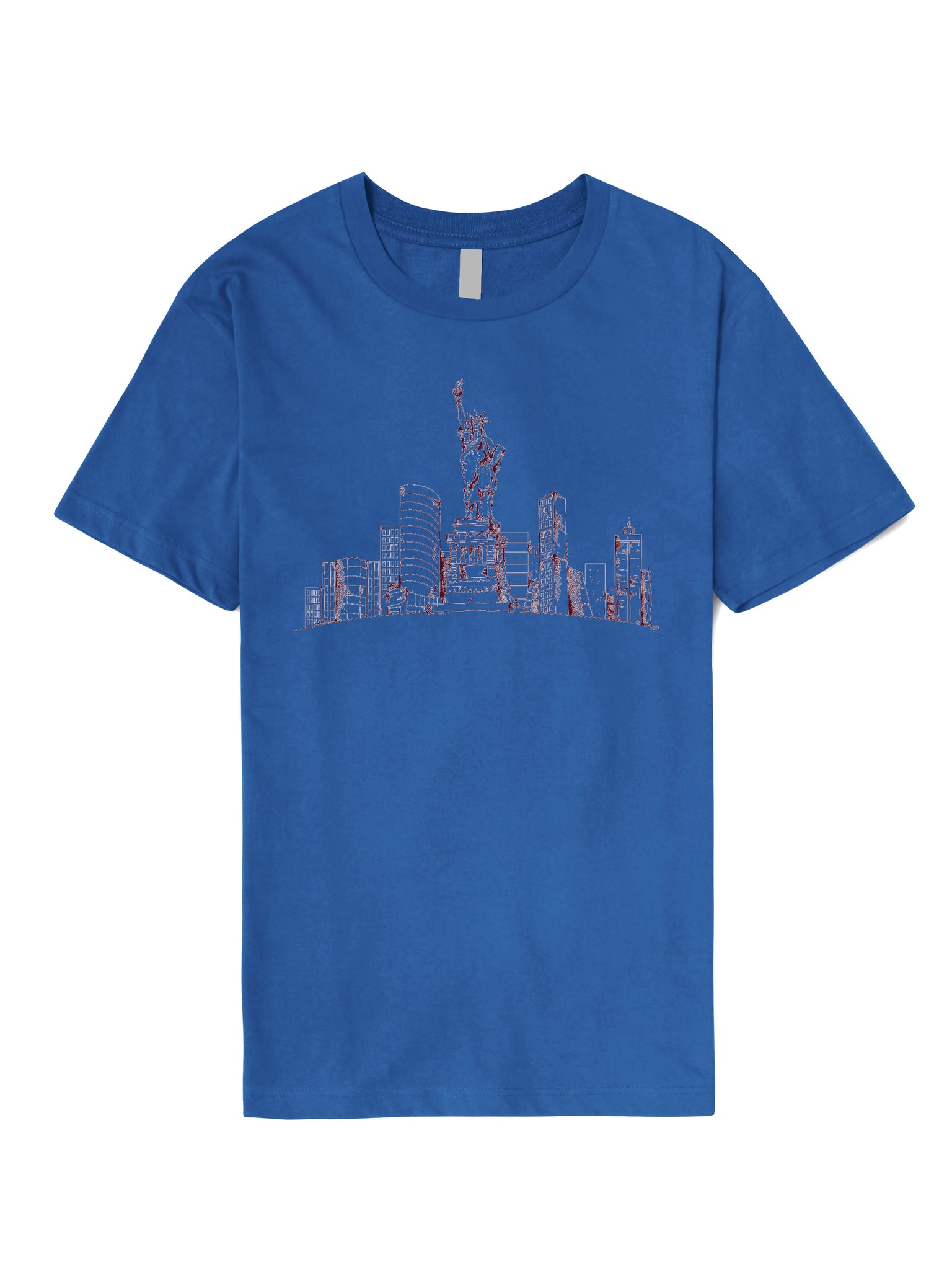 City Skyline Graphic Crewneck T-Shirt