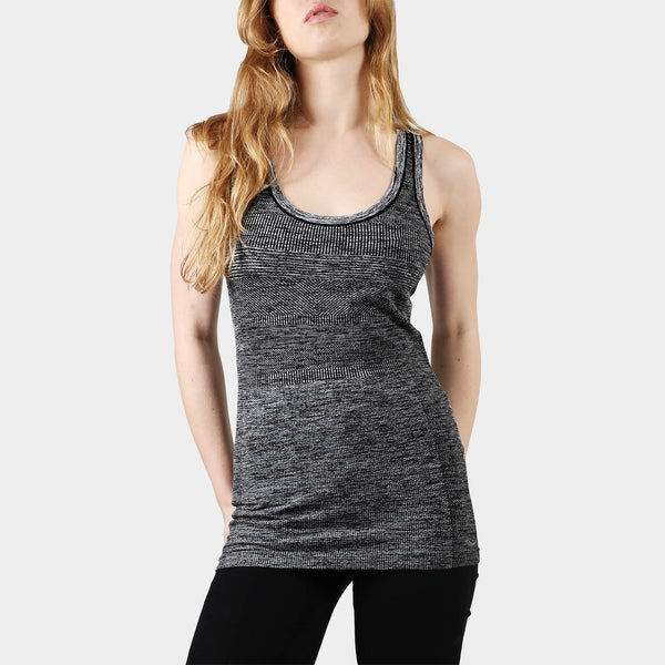 Women’s Active Racerback Tank in racer back_racerback bra_racerback tank_racerback tank top_racerback top_lace racerback bra_plus size racerback tank_swiftly tech racerback_Heather